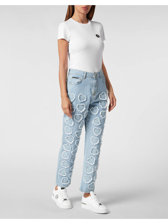 PHILIPP PLEIN PHILIPP PLEIN Jeans 15657 Azzurro chiaro Loose Fit