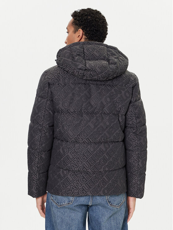 Guess Guess Žieminė striukė M5BL2D W2752 Pilka Regular Fit
