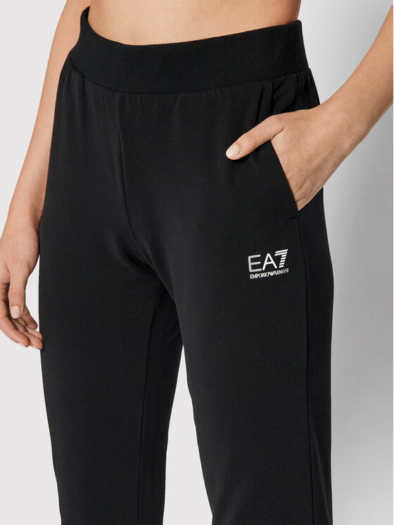 EA7 Emporio Armani EA7 Emporio Armani Sportinės kelnės 8NTP85 TJCQZ 0203 Juoda Regular Fit