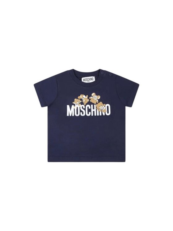 LOVE MOSCHINO LOVE MOSCHINO T-Shirt mwm032_laa03 Niebieski Regular Fit