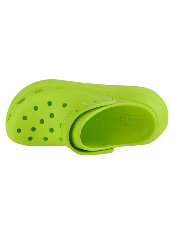 Crocs Crocs Klapki Crocs Classic Crush Clog Zielony