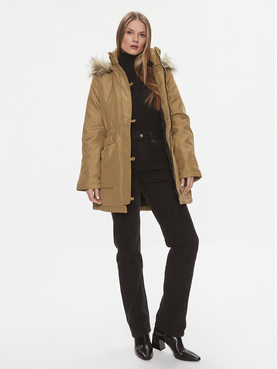 b.young b.young Winterjacke 20813391 Beige Regular Fit