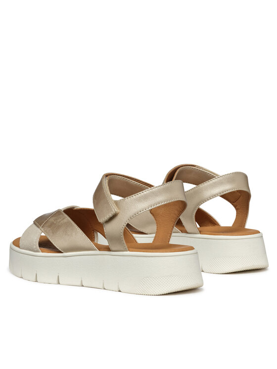 Geox Geox Sandali D Dandra 40 D55SCB 0AJ22 C2LH6 Zlata