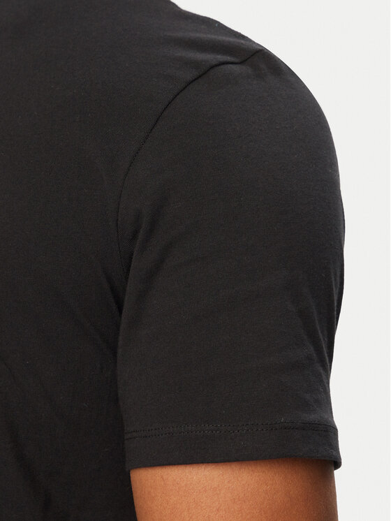 Calvin Klein Jeans Calvin Klein Jeans Póló SS 30s EU LV04RG800G Fekete Regular Fit