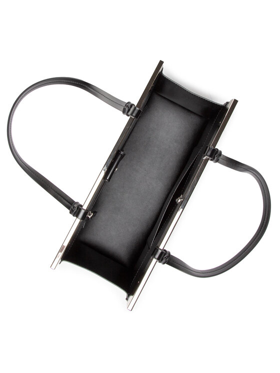 Trussardi Trussardi Borsetta Galena Shopping Ew Brushed 75B01381 Nero