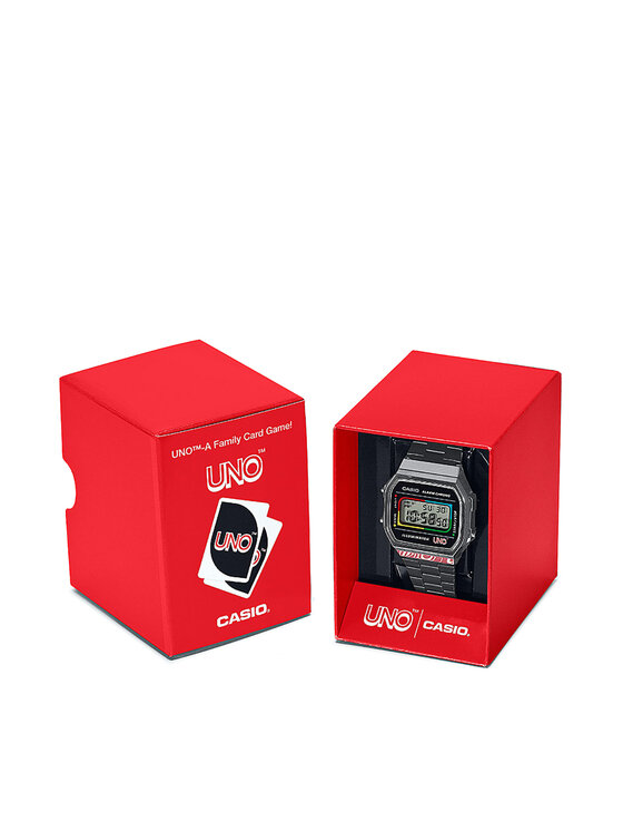 Casio Casio Käekell Vintage Maxi X Uno™ A168WEUC-1AER Must