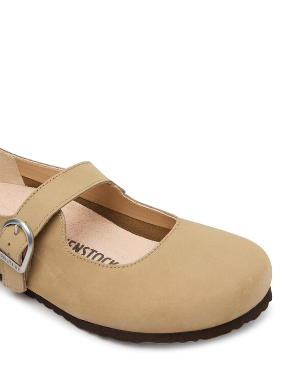 Birkenstock Birkenstock Baleriny Santa Clarita 1031613 Beżowy