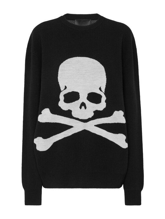 PHILIPP PLEIN PHILIPP PLEIN S dlhými rukávmi 13417 Čierna Regular Fit