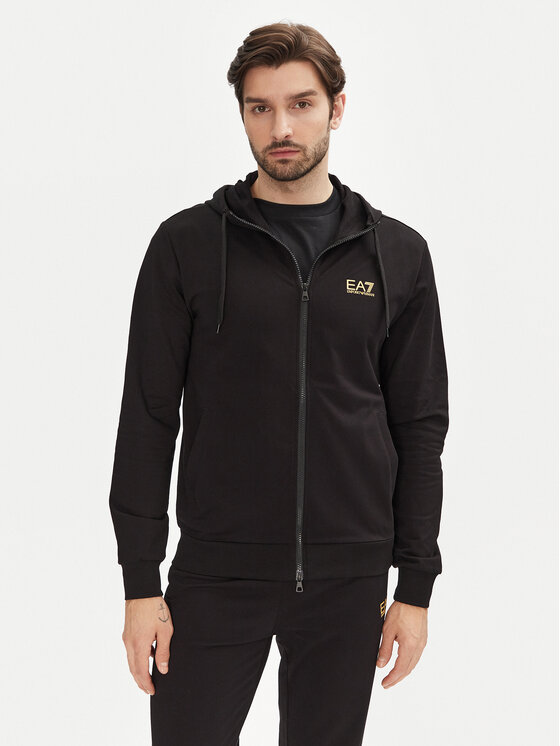 EA7 Emporio Armani EA7 Emporio Armani Melegítő 8NPV62 PJVRZ 0208 Fekete Regular Fit