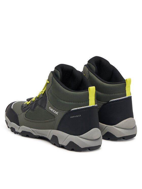 Geox Geox Trzewiki J Magnetar Boy B Abx J463ZC 050FU C0914 D Zielony ciemny