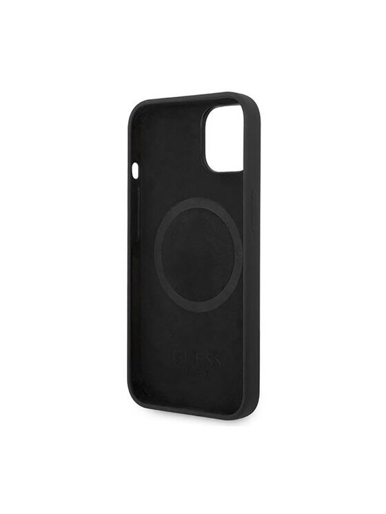 Guess Guess Etui na telefon Silicone Czarny