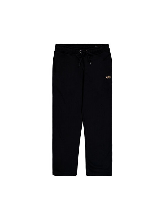 Alpha Industries Alpha Industries Joggery 3D Small Logo Jogger Czarny Regular Fit