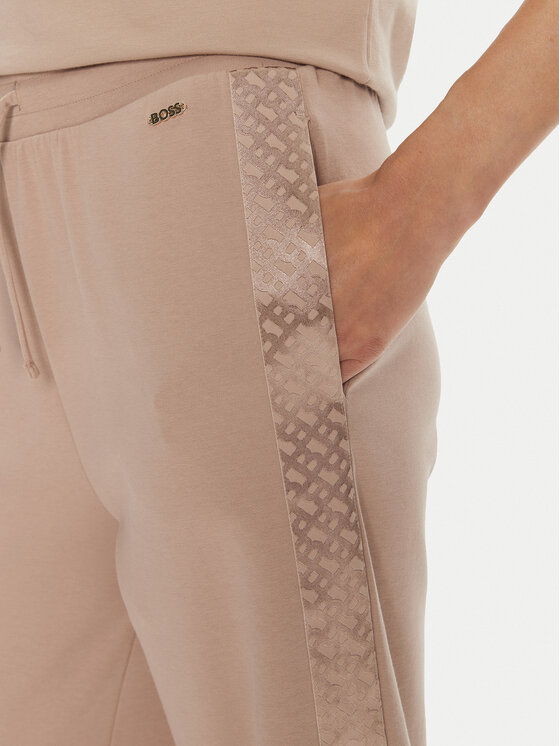 BOSS Boss Долнище анцуг 50527302 Бежов Regular Fit