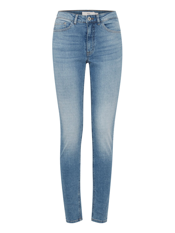 ICHI ICHI Džinsi 20110968 Zils Slim Fit