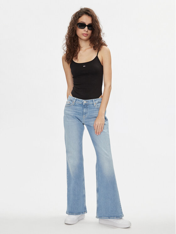 Tommy Jeans Tommy Jeans Jeansy Sophie DW0DW17632 Niebieski Flare Fit