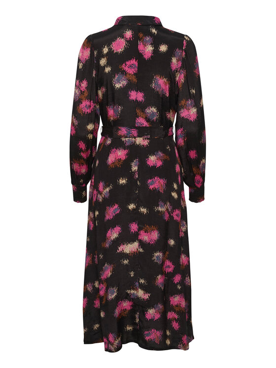 Kaffe Kaffe Rochie tip cămașă Dorita 10507590 Negru Regular Fit