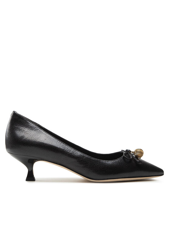 Tory Burch Tory Burch Pantofi Capri Kitten Heel Pump 136949 Negru