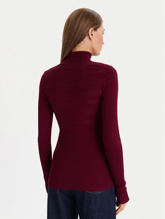 Morgan Morgan Krekls ar augstu apkakli 132-MENTOS.M Violets Slim Fit