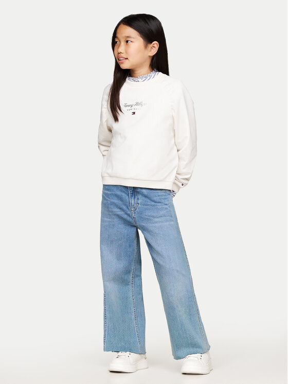 Tommy Hilfiger Tommy Hilfiger Felpa NYC KG0KG08194 Bianco Regular Fit