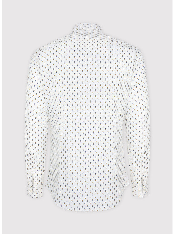 Pako Lorente Pako Lorente Koszula P22WF-1X-048 Biały Slim Fit