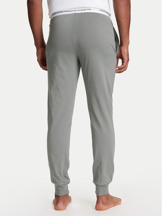United Colors Of Benetton United Colors Of Benetton Spodnji del pižame 30964F00V Siva Regular Fit