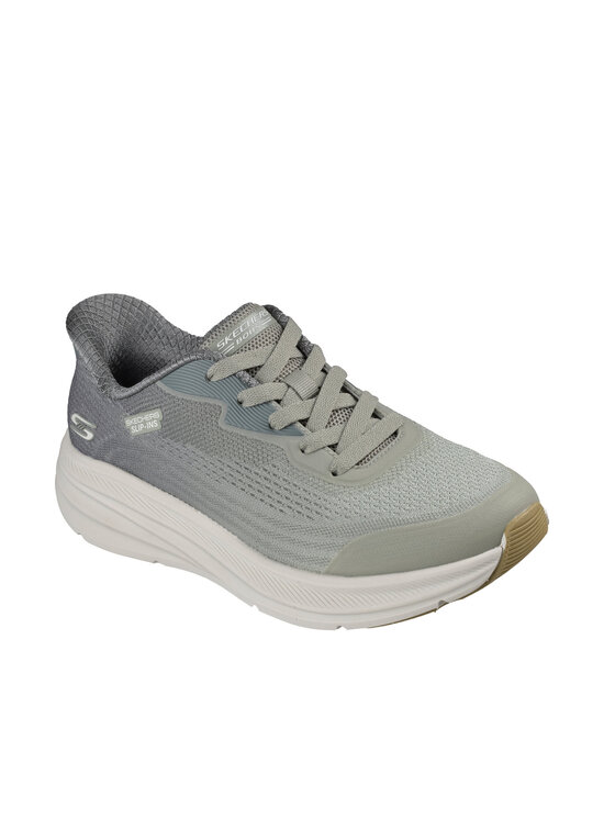 Skechers Skechers Sneakersy 117760-OLV Zielony ciemny