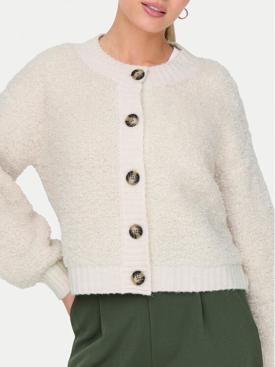 JDY JDY Pletena jopica Eira 15337012 Bež Regular Fit