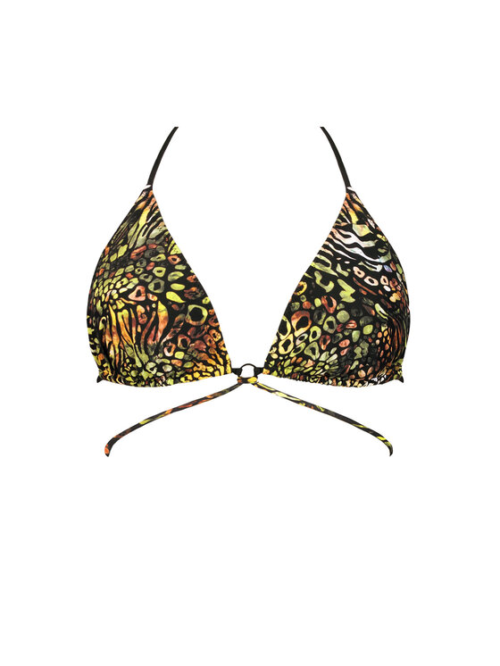 Miss Lou Miss Lou Bikini pezzo sopra Jey-Lo Safari G-ML003 Verde