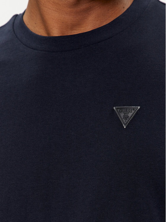 Guess Guess Тишърт F3GI00 K8HM0 Тъмносин Regular Fit