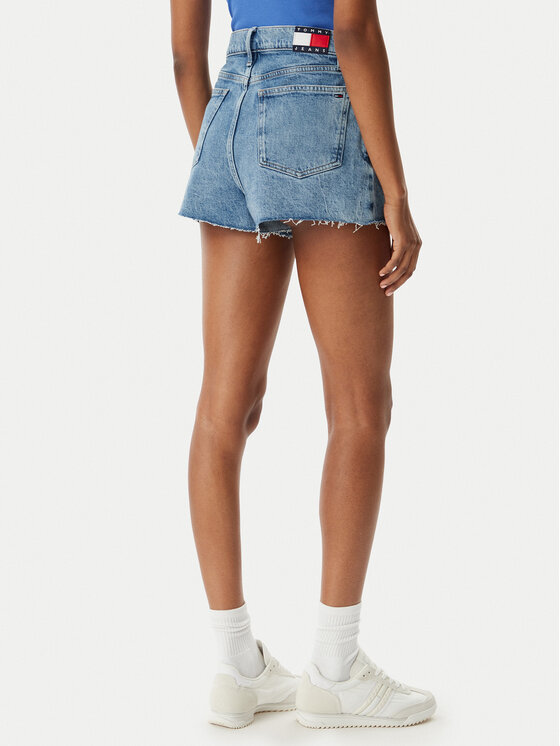 Tommy Jeans Tommy Jeans Jeans kratke hlače DW0DW22691 Svetlo modra Regular Fit