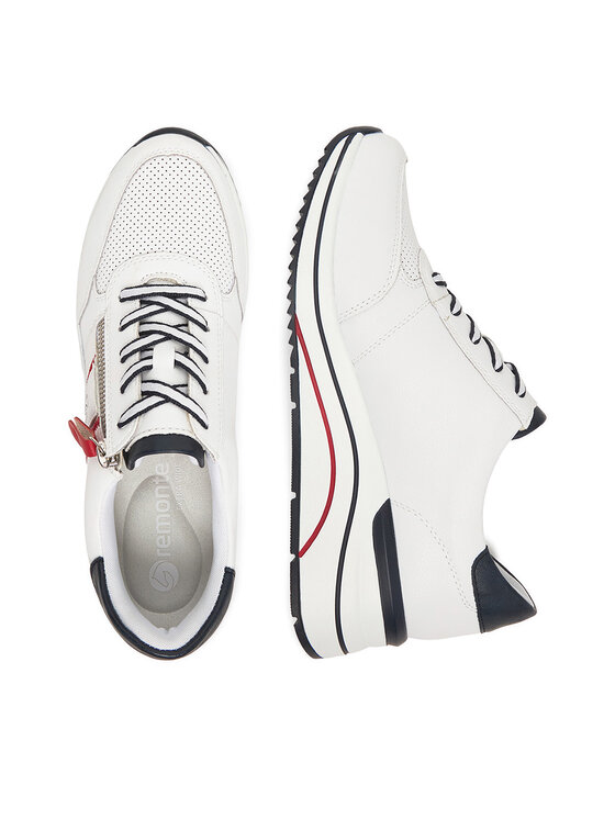 Remonte Remonte Sneakersy D0T04-81 Bílá
