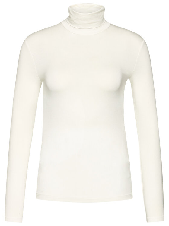 Max Mara Leisure Max Mara Leisure Rollkragenpullover Fresis 39460206 Weiß Regular Fit
