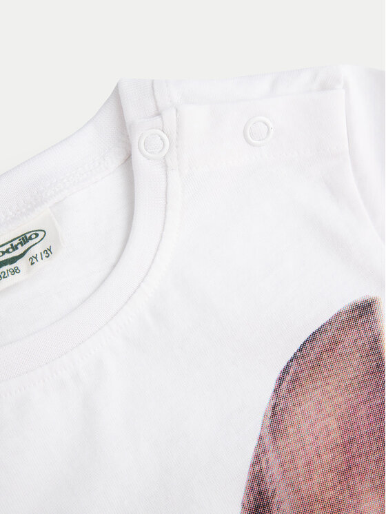 Coccodrillo Coccodrillo Piżama WC5448203PJS Biały Regular Fit