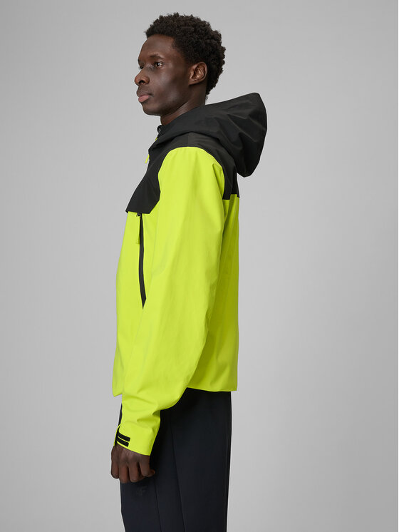 4F 4F Kurtka przejściowa CITY JACKETS Zielony Regular Fit