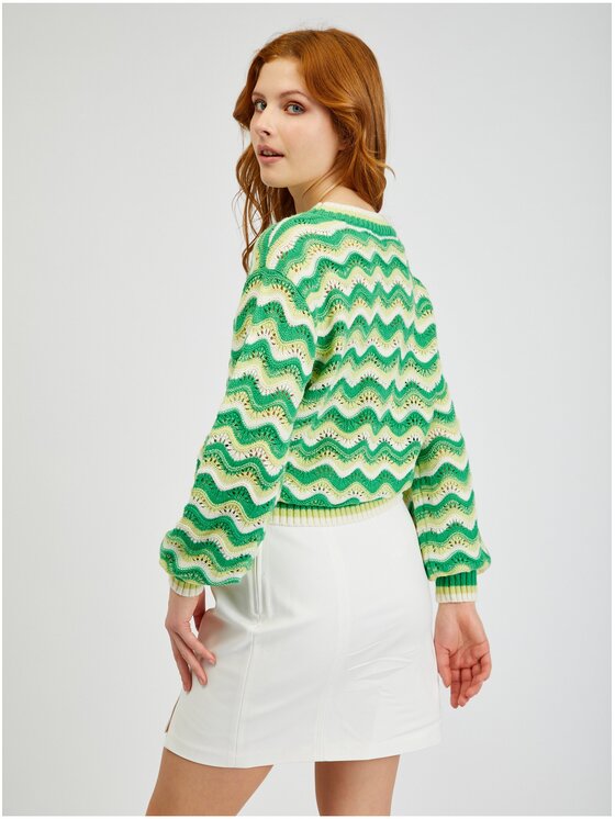 Orsay Orsay Sweter 507496865000__XS Zielony Relaxed Fit