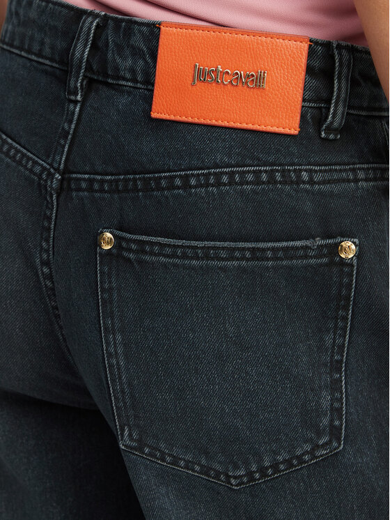 Just Cavalli Just Cavalli Τζιν 80PAB5T2 CDWCH Σκούρο μπλε Straight Fit