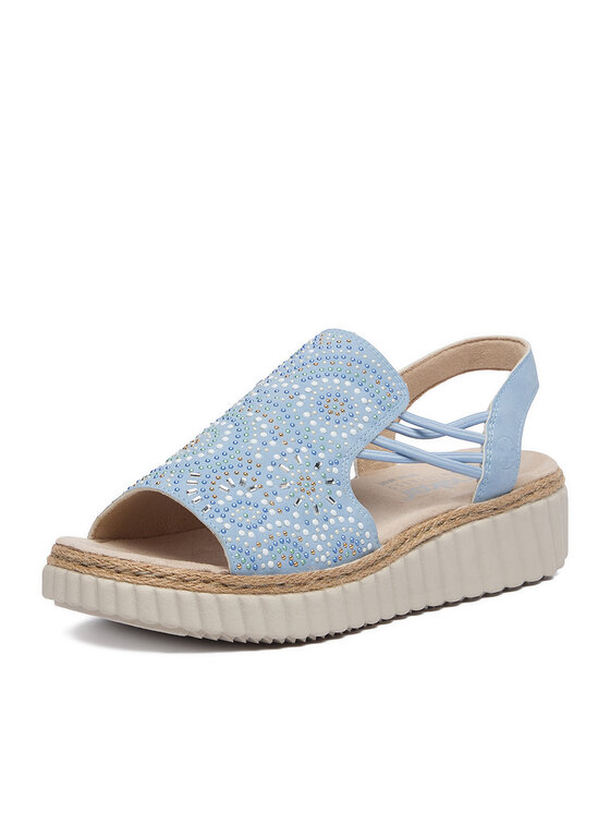 Rieker Rieker Sandale CEO-69246-10 Svijetlo plava