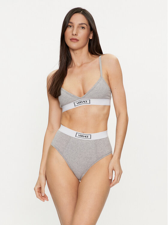 Versace Versace Сутиен бралет 1013503 Сив