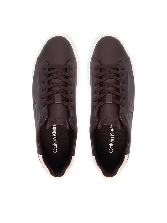 Calvin Klein Calvin Klein Сникърси Low Prof Cupsole Lth HM0HM02123 Бордо