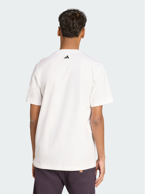 adidas adidas T-Shirt 152431 Biały Regular Fit