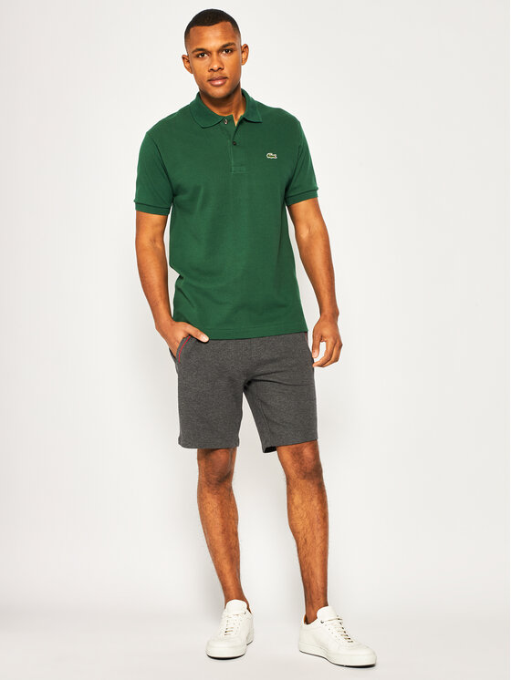 Lacoste Lacoste Polo L1212 Verde Regular Fit