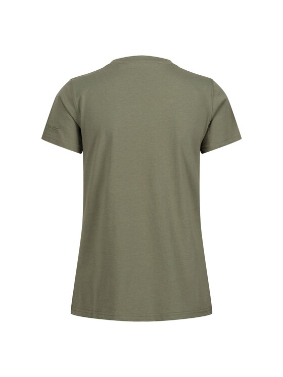 Regatta Regatta T-Shirt Filandra VIII Zielony Short Fit