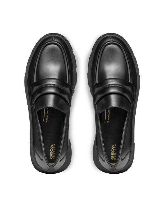 Geox Geox Loaferice D Vilde D46UAC 00043 C9999 Crna