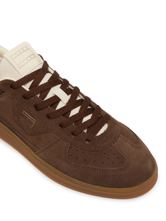Tommy Jeans Tommy Jeans Snīkeri The Greenwich Edge Suede EM0EM01732 Tumši brūna