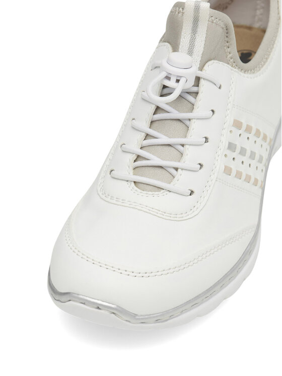 Rieker Rieker Halbschuhe L3259-80 Weiß