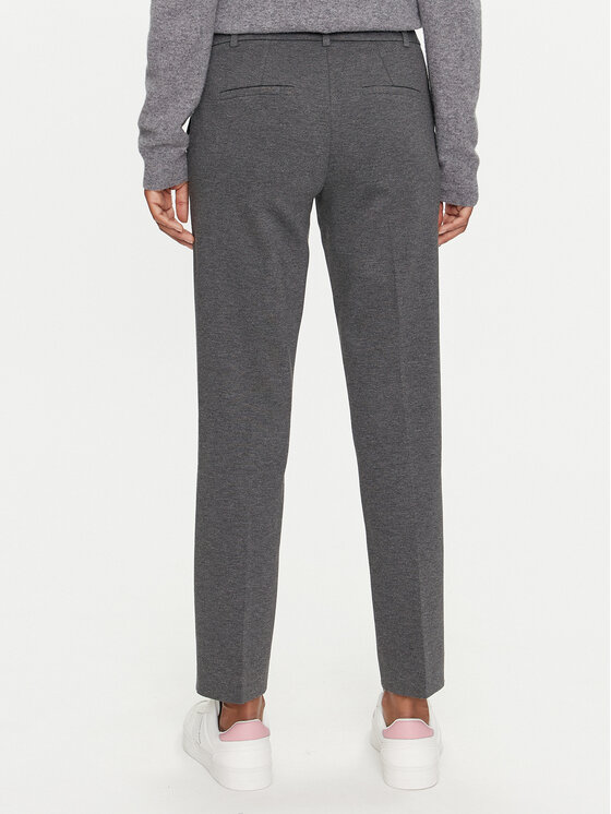 Marella Marella Spodnie materiałowe Gemma 2423786054 Szary Slim Fit