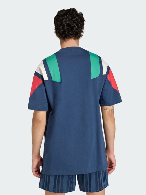 adidas adidas Koszulka techniczna 172855 Granatowy Loose Fit