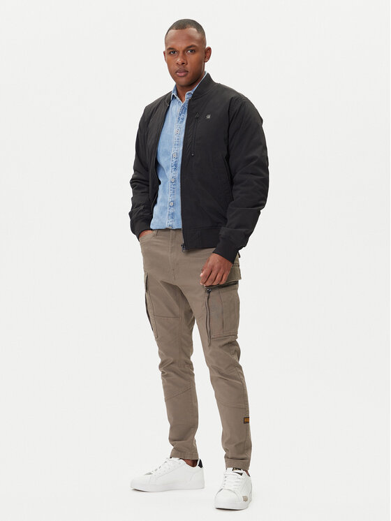 G-Star Raw G-Star Raw Яке бомбър Tech D25508-E070 Черен Regular Fit