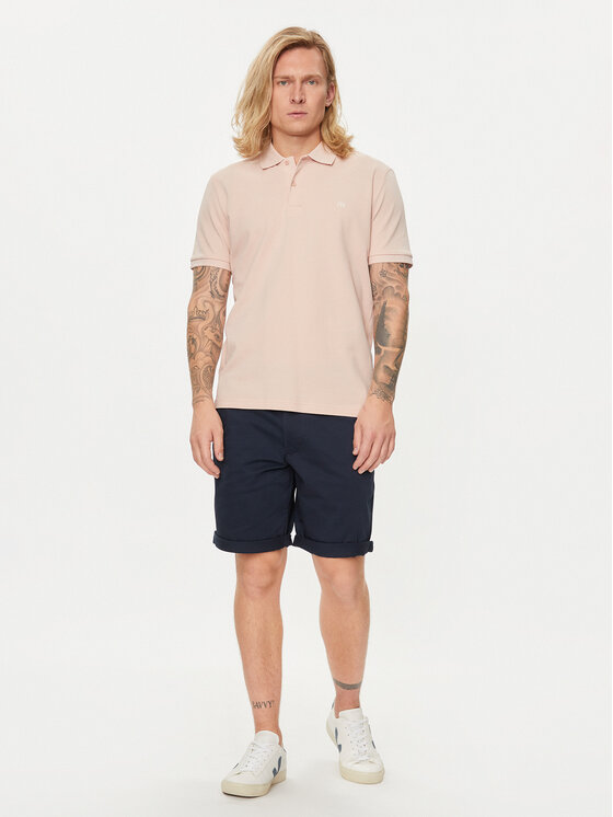 Solid Solid Pantaloncini di tessuto Rockcliffe 21200395 Blu scuro Regular Fit