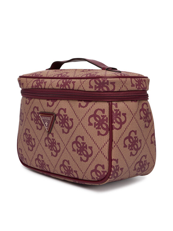 Guess Guess Kozmetični kovček Berta TWOB86 88039 Bordo rdeča